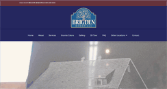 Desktop Screenshot of brigdenmemorials.com